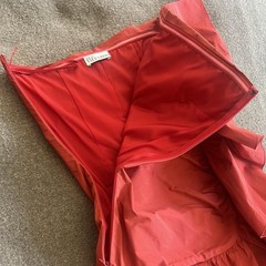 NWT RED Valentino Red One Shoulder Ruffle Mini Dress Womens Size 36 UR3VAS954RM