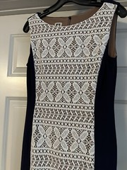 Anne Klein Coquette Lace Old Money Quiet Luxury Mob Wife Glam Career Size 4