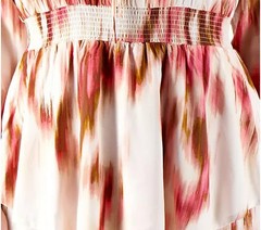 Candace Cameron Bure Printed Woven Mini Dress,Rose Gold Regular Large A593161