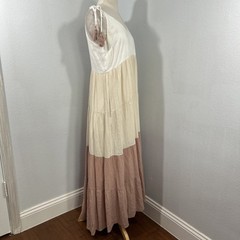 Wishlist Maxi Dress Womens S Tiered Empire Coastal Beachy Feminine