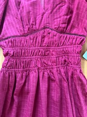 Mila Mae Women&rsquo;s Tiered Long Sleeve Maxi Dress Cranberry/Red Size XS New W/ Tags