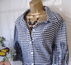👗***MONSOON PRE-OWNED « GINGHAM » SHIRT DRESS SIZE 20***👗