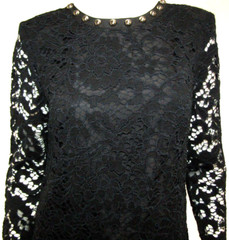 NWT JUICY COUTURE BLACK LABEL SW STEVIE LACE W EMBROIDERY DRESS WOMENS SIZE 8