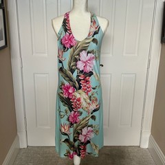 Tommy Bahama Hawaiian print dress M
