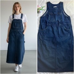Excellent Condition IS Issey Miyake Tsumori Chisato Denim Overall One Piece Indi