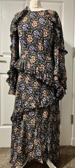 Ted Baker floral dress wedding guest races cruise garden party 4 14 rrp £249 NWT