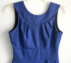 Banana Republic Sheath Blue Sleeveless Dress Women’s Size 6