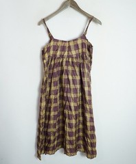item PLEATS PLEASE ISSEY MIYAKE pleats please cami dress polyester check PP13 P