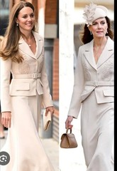 Self-Portrait Tailored Crepe Lace Blazer Dress UK 14 US10 ASO Kate Middleton 26
