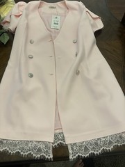 G&C WOMEN&rsquo;S ELEGANT, MINI, BABY PINKD RESS,SIZE 38 EU.