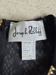Joseph Ribkoff Sleeveless Snakeskin Cocktail Dress Size 8