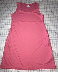Columbia Omni Freeze Pink Sleeveless Shift Dress Womens XL Pockets Athleisure