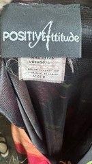 Dress Long Positive Attitude Made In USA. Size 8. A-3
