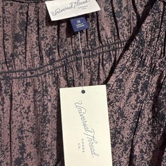 NWT Universal Thread Black and Brown print long balloon sleeve dress – 3X