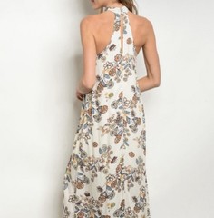 Beautiful Floral Honey Belle Maxi Dress Size M