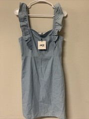 Jack by BB Dakota Light Blue 100% Cotton Dress Women’s Size 6 New with Tag