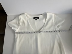 Lulus Freestyle White Shift Women’s Dress XS Short Sleeve 100% Polyester