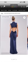 Akira Navy Dress