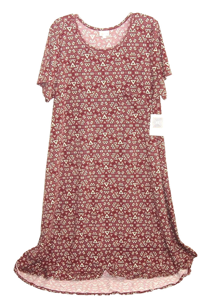 NWT LuLaRoe Simply Comfortable Long Maxi Dress Plus 3X Stretch Pocketed High-Low