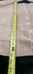 Lynda Smith Swann Acrylic Button Down sweater -80&rsquo;s vintage NWOT USA Made