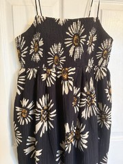 American Eagle Daisy Cami Smocked Mini Dress Size medium