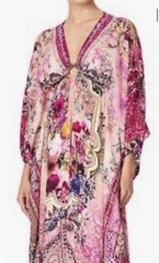 Camilla La Belle Split Sleeve Kaftan With Hardware One Size EUC
