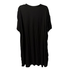 Time & Tru Womens Black V-Neck Dress Sz XXL 100% Rayon women dress