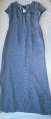Vintage Positive Attitude Y2K 90&rsquo;s Dress Women&rsquo;s Size 8 Babydoll Beaded Maxi