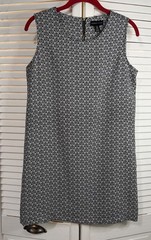 Womens Dress-ADRIENNE VITTADINI-tan 100% Polyester sleeveless 4