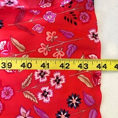 Ann Taylor Petite Red Floral Halter Midi Dress XLP Maximalist Feminine Wedding