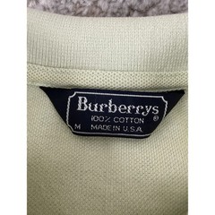 Burberrys Size M Minimalist Mini Polo Shirt Dress Green Short Sleeve Collar