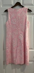 NWT Lilly Pulitzer MACFARLANE STRETCH SHIFT DRESS Pelican Pink Sea Cups Sz 6🪸