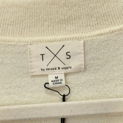 TS Thread & Supply Classic Neutral Sweater Tunic Size Medium NEW Timeless F49