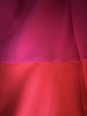 Women&rsquo;s French Connection, Red And Fuchsia Spaghetti Strap Short Dress Size 6