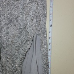 Emerald Sundae Women Dress Size Small Maxi Glitter Sparkle Event Stretchy Blue