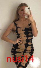 ZARA NEW WOMAN STRAPPY TIE-DYE MIDI DRESS TYENARANJA S-XL 6050/031