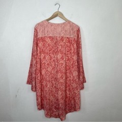 Haute Hippie Tribe Light Coral Pink Python Dress Size 1X