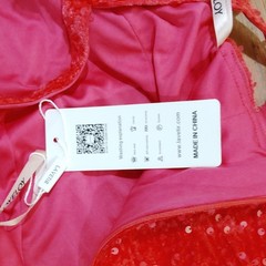 LAVETIR Pink Sequin One Shoulder Bodycon Sleeveless Short Dress Size L