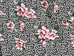 Pins & Needles Floral Fit & Flare Dress Triple Strap Back Button Front M