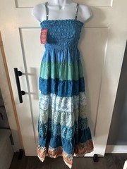 Boho Dress Sun Dress Junglee Billee Women&rsquo;s Hippie Festival Free Size S M L XL