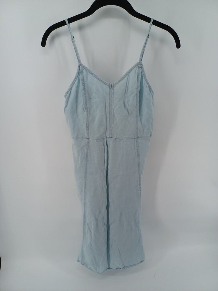Universal Thread Womens Spaguetti Straps Mini Dress Blue X-Small missing belt.
