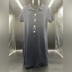 Universal threads Navy knit mini shirt dress size S. Short sleeve 5 buttons NWT