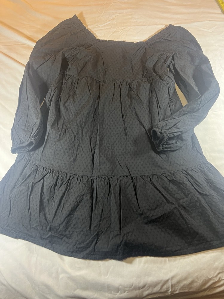 Women&rsquo;s Long Sleeve Mini A-Line Dress – Universal Thread Cottagecore M