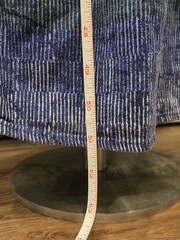 Universal Thread Blue Pinstripes w Multicolor Stripes Sleeveless Maxi Dress Sz M