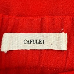 Capulet Giulia Off the Shoulder Mini Dress Womens Small Cherry Red Revolve Party