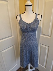 PRANA BLUE DRESS, SIZE S