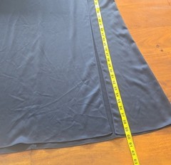 Vowd Midnight Blue Satin Spaghetti Strap Gown Size XL