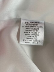 Milly Lou Lou Artistic Abstract Sheath Dress Size 8 Colorblock Modern Glam Chic