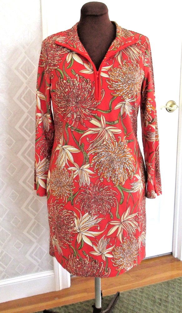 Nwt $238 Jude Connally Anna Shift Dress Medium Classic Mums Stretch Wrinkle Free