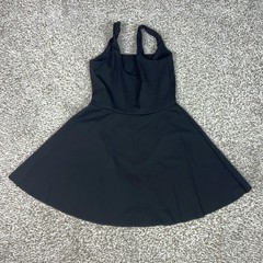 Spanx Dress Womens Small Black Flare Tank Tennis Active Sports Shapewear Golf